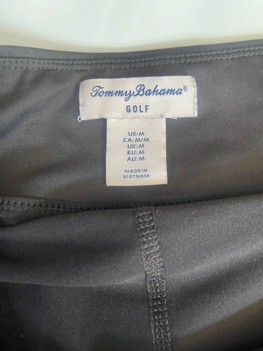 Tommy bahama golf Women's Black Athletic Skirt with Ruffle skort M - Picture 2 of 3